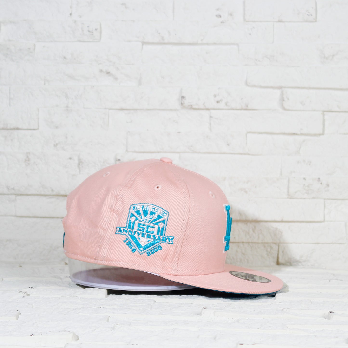 Los Angeles Dodgers Palo Rosa 9FIFTY Snapback