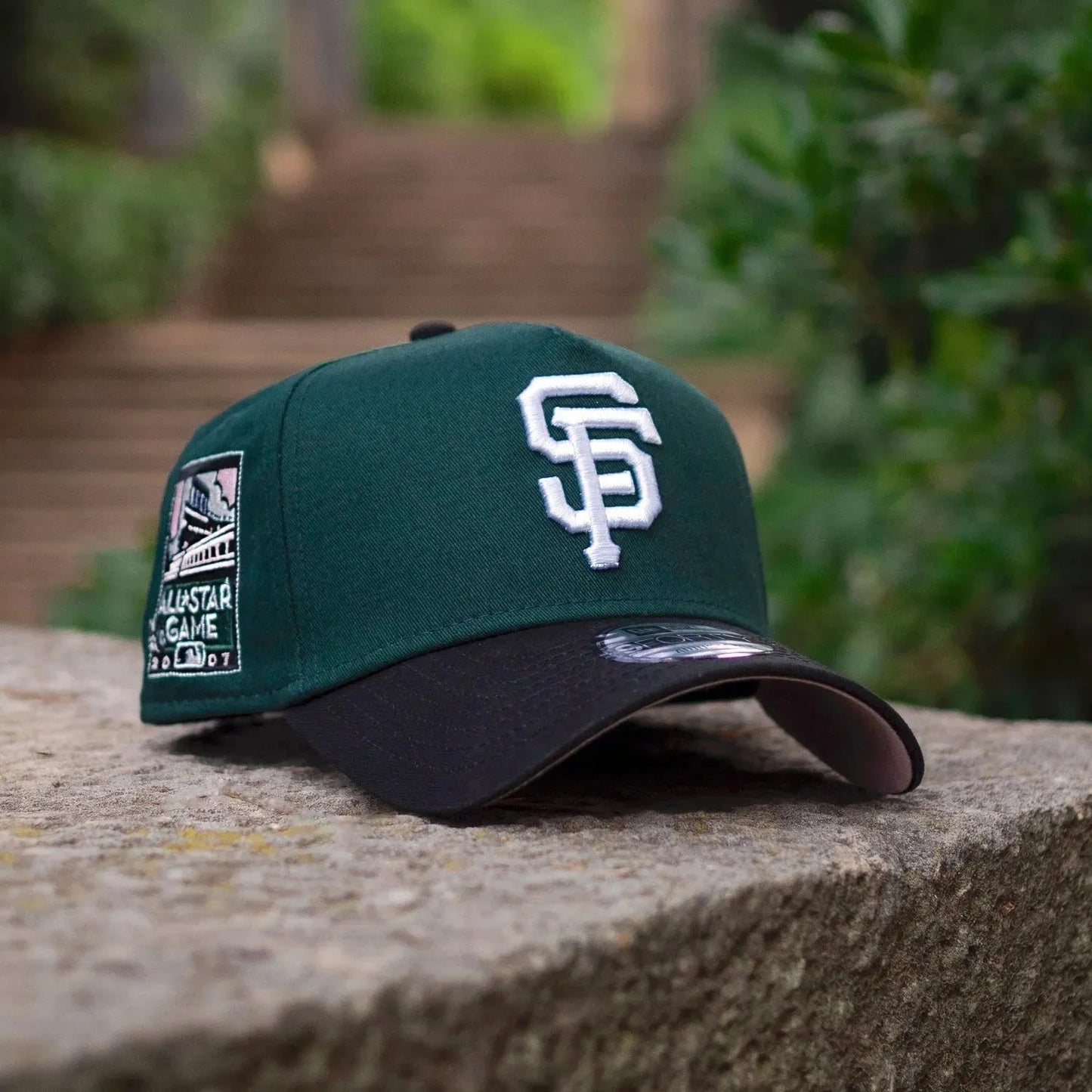 FAM Exclusive — San Francisco Giants Verde con Viscera Negra 9FORTY A-Frame Snapback