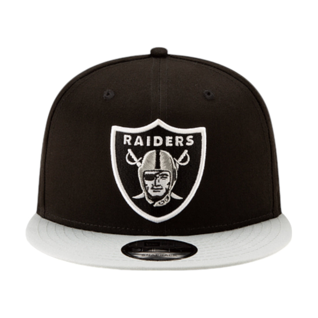 Las Vegas Raiders Negro/Gris 9FIFTY Snapback