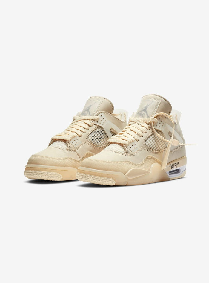 Air Jordan 4 Retro x Off-White "Sail"