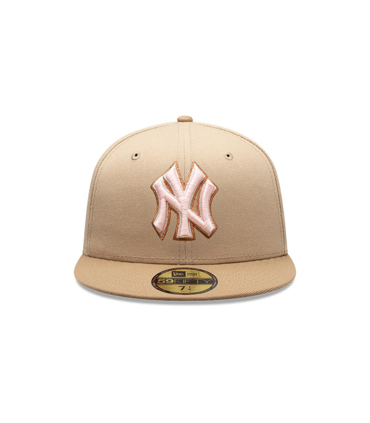 New York Yankees Camel Khaki Pink 59FIFTY Fitted