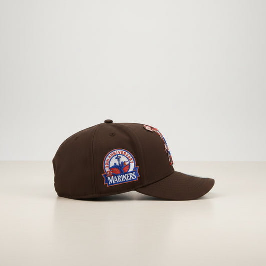 Seattle Mariners Brown Cartoon 59FIFTY Fitted