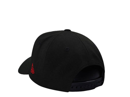 Chicago Bulls Negra y Roja 9FORTY A-Frame Snapback
