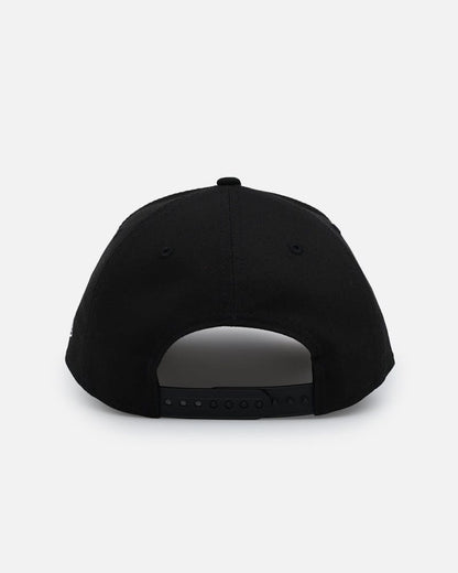 Chicago Bulls Negra Upside Down 9FORTY A-Frame Snapback