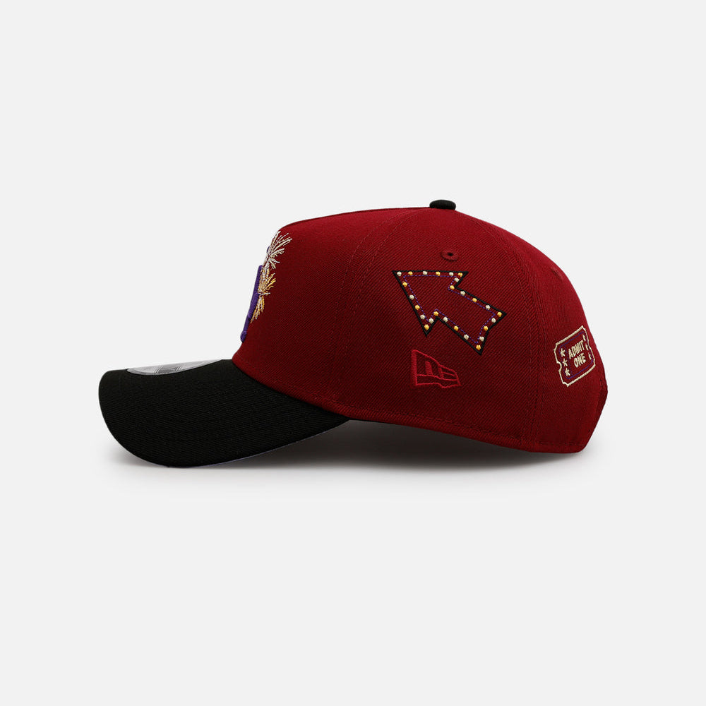 Los Angeles Dodgers Carnival 9FORTY A-Frame Snapback