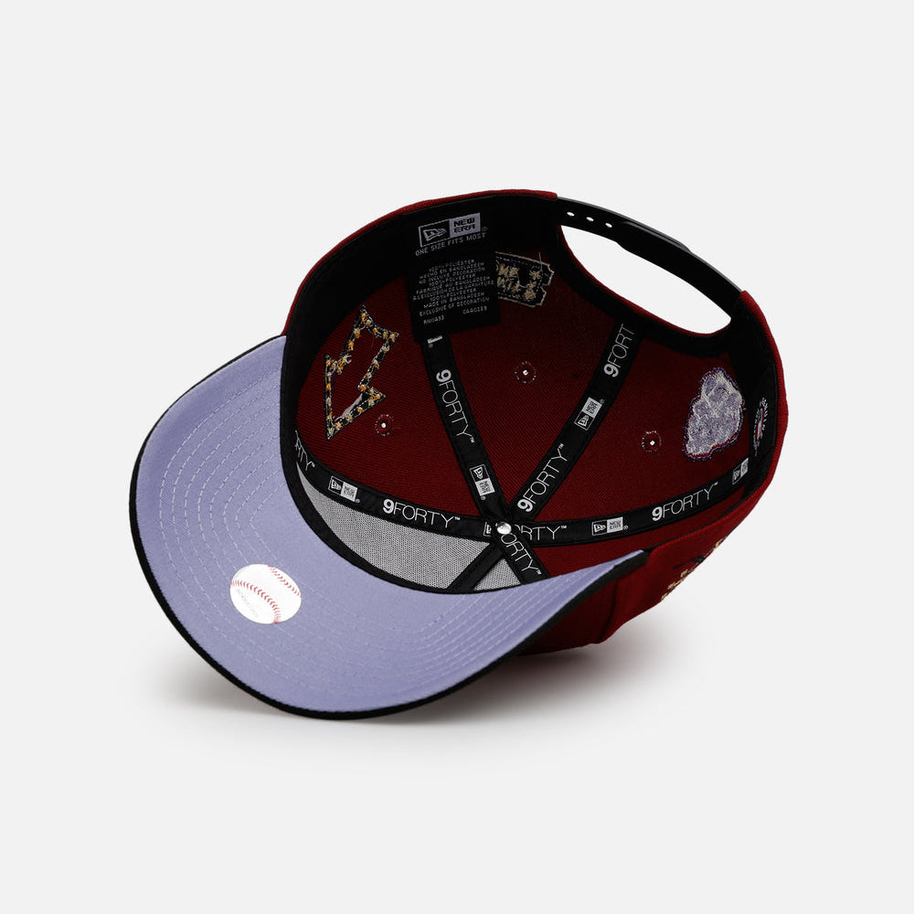 Los Angeles Dodgers Carnival 9FORTY A-Frame Snapback