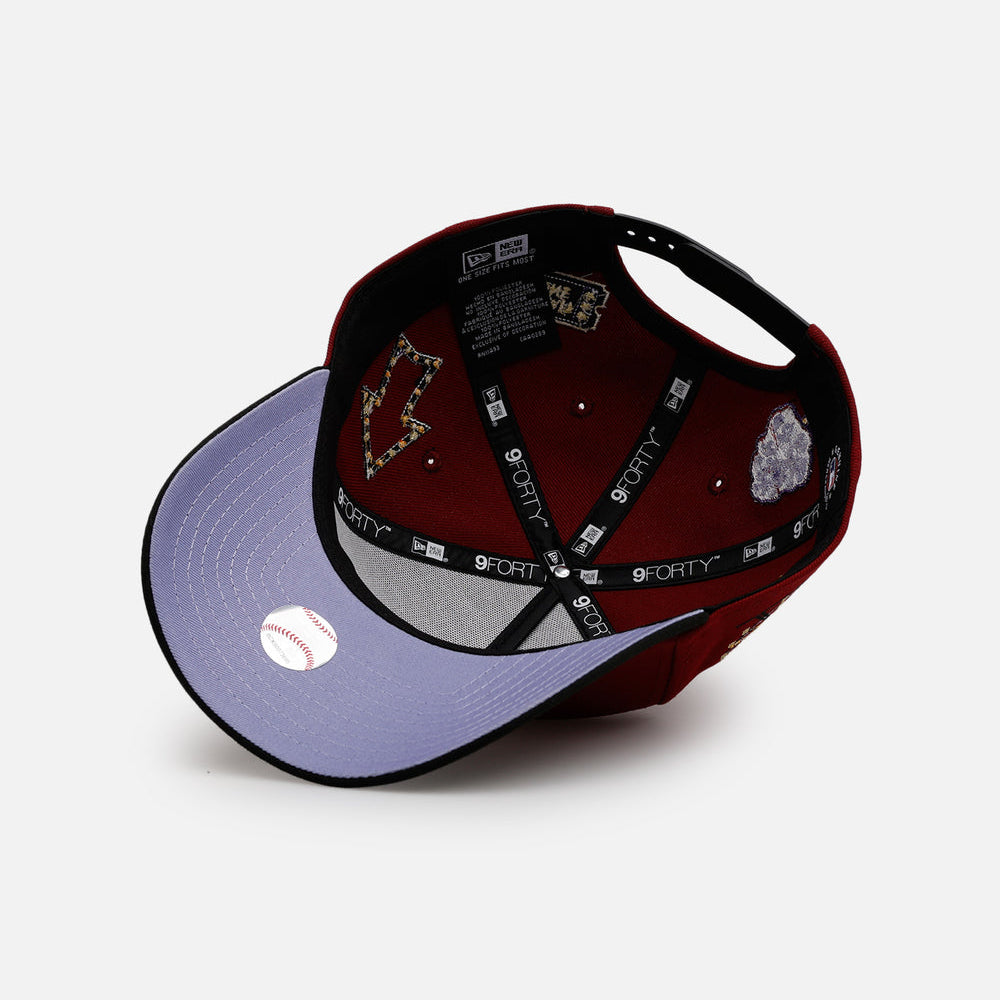 New York Yankees Carnival 9FORTY A-Frame Snapback