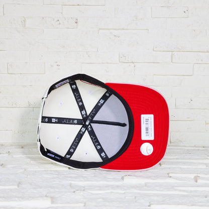 Exclusive — Chicago White Sox Beige y Viscera Rosada con Rosa 9FIFTY A-Frame Snapback