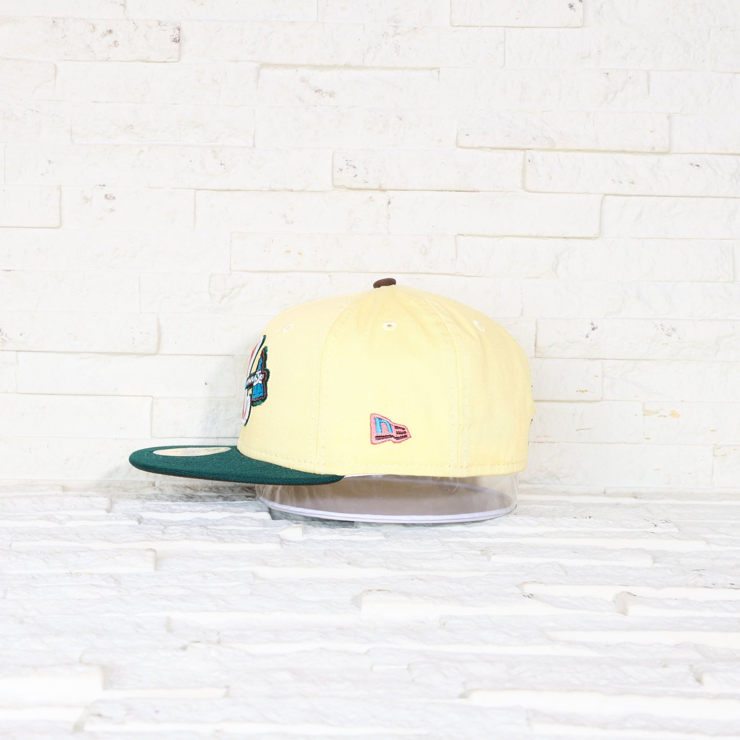 Atlanta Braves Amarilla y Viscera Verde 59FIFTY Fitted