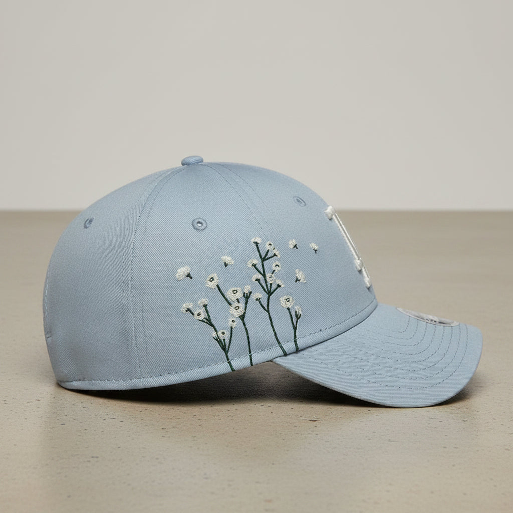 Los Angeles Dodgers Floral Icon 9FORTY Strapback Women