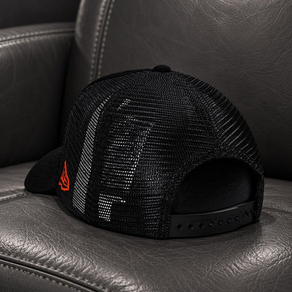 Anaheim Ducks 20th Anniversary Velvet Trucker Edition 9FORTY A-Frame Snapback