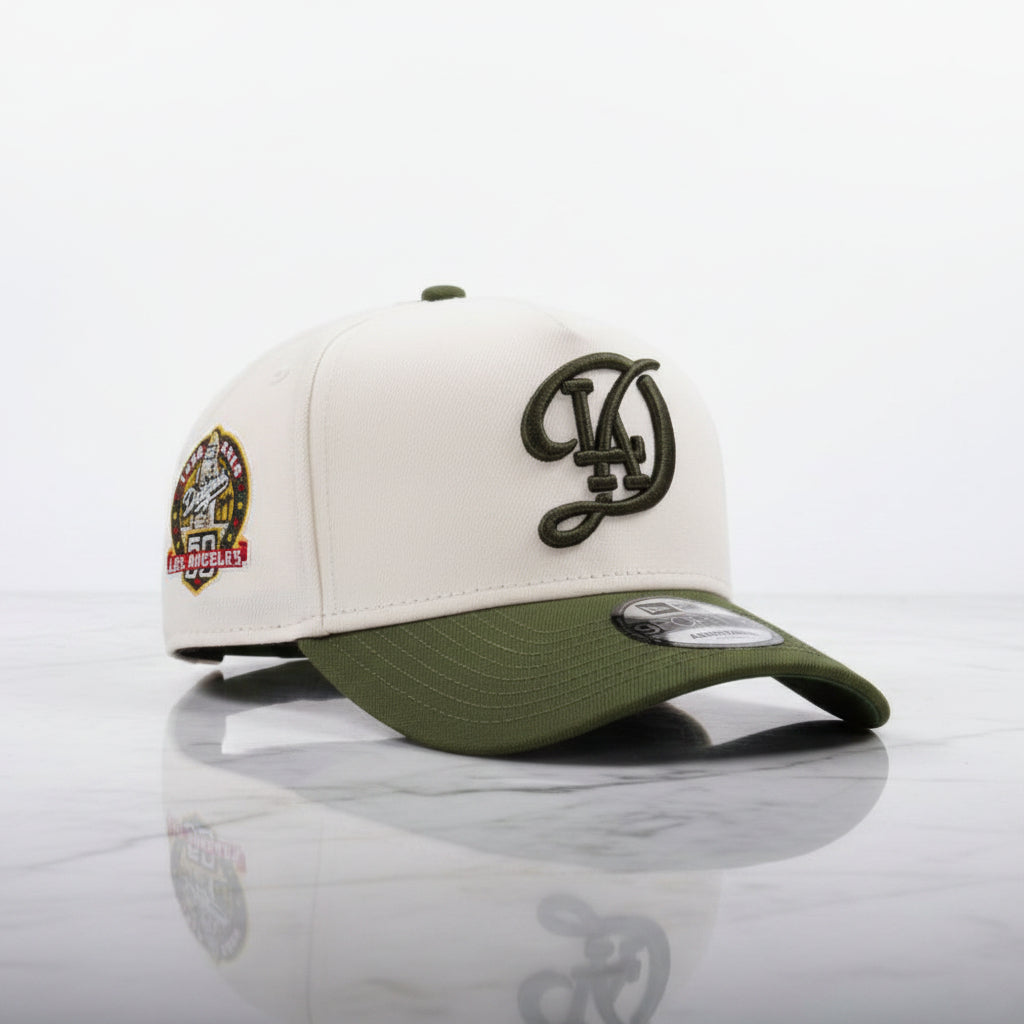 Los Angeles Dodgers 60th Anniversary Chrome Two Tone Edition 9FORTY A-Frame Snapback