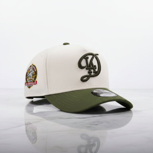 Los Angeles Dodgers 60th Anniversary Chrome Two Tone Edition 9FORTY A-Frame Snapback