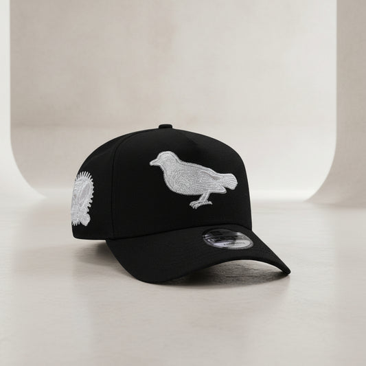 Baltimore Orioles 50th Anniversary Black Metallic Edition 9FORTY A-Frame Snapback