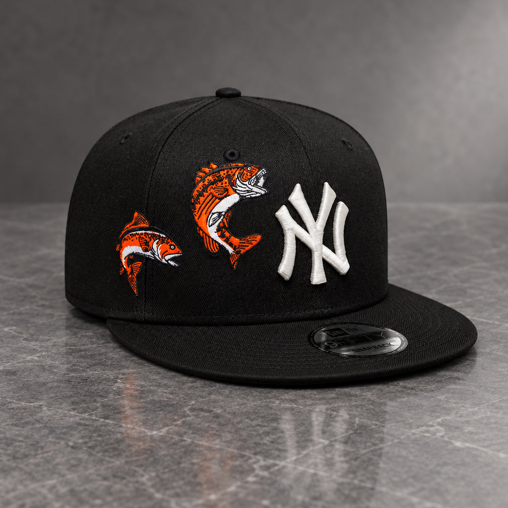 New York Yankees Outdoor Icon Black 9FIFTY Snapback