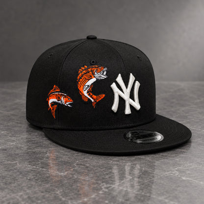 New York Yankees Outdoor Icon Black 9FIFTY Snapback