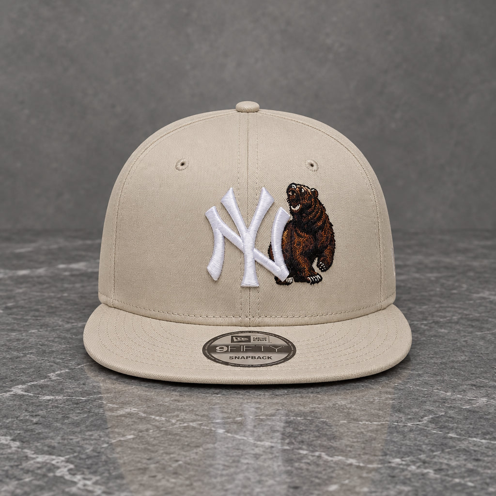 New York Yankees Outdoor Icon Light Beige 9FIFTY Snapback