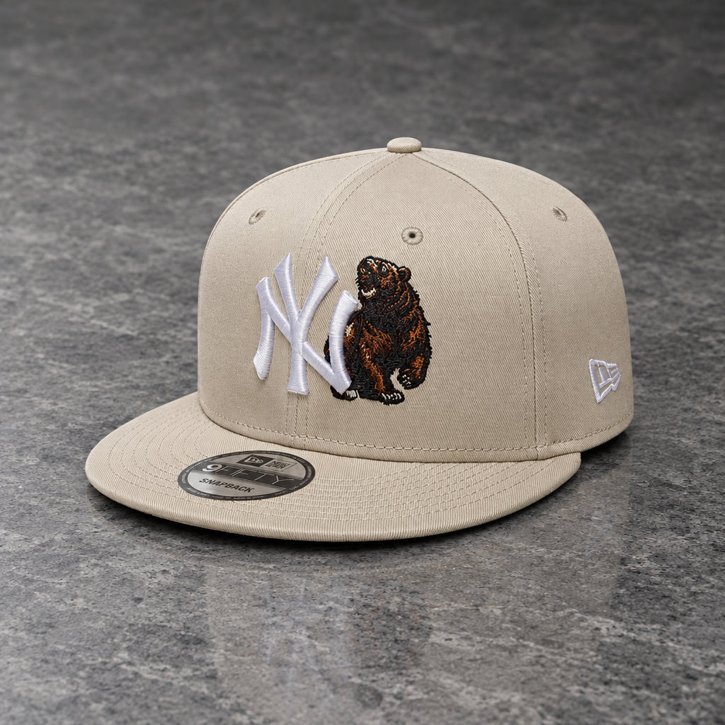 New York Yankees Outdoor Icon Light Beige 9FIFTY Snapback