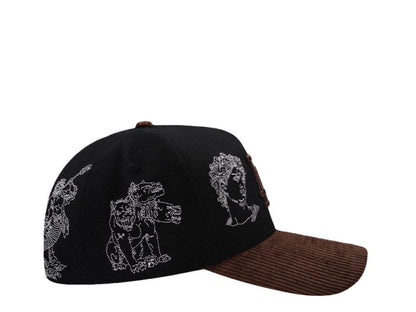 Los Angeles Dodgers Mythical Black Two Tone Edition 9FORTY A-Frame Snapback