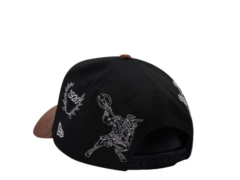 Los Angeles Dodgers Mythical Black Two Tone Edition 9FORTY A-Frame Snapback