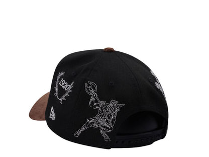 Los Angeles Dodgers Mythical Black Two Tone Edition 9FORTY A-Frame Snapback