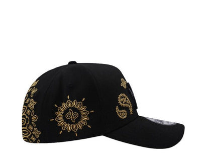 New York Yankees Rear Arch Black Edition 9FORTY A-Frame Snapback