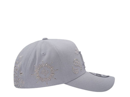 Los Angeles Dodgers Rear Arch Gray Edition 9FORTY A-Frame Snapback