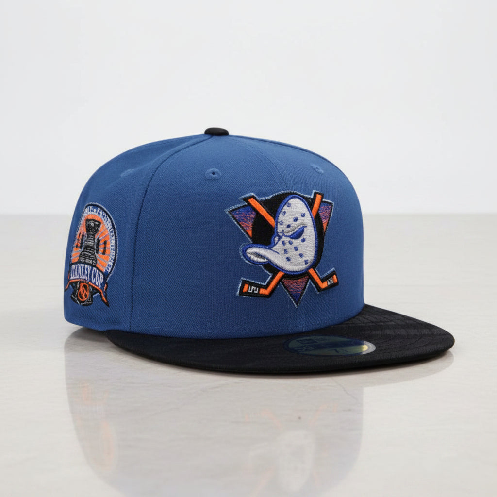 Anaheim Ducks Stanley Cup 2003 Indigo Blue Two Tone Edition 59FIFTY Fitted