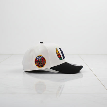Los Angeles Dodgers World Series 2025 Chrome Two Tone Edition 9FORTY A-Frame Snapback