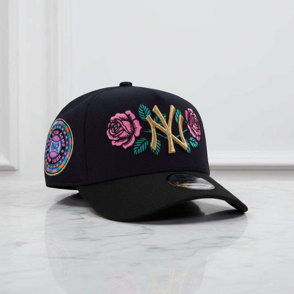 New York Yankees All Star Game 1942 Rose Navy Two Tone Edition 9FORTY A-Frame Snapback
