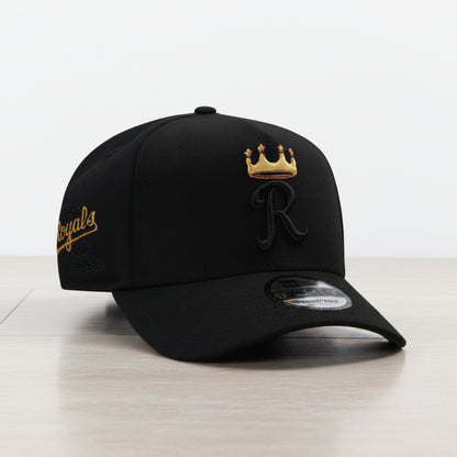 Kansas City Royals Black Prime Edition 9FORTY A-Frame Snapback