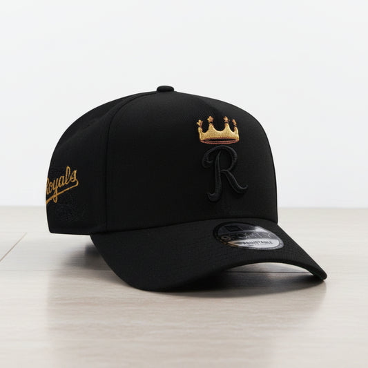 Kansas City Royals Black Prime Edition 9FORTY A-Frame Snapback