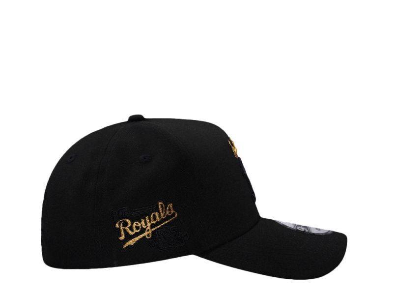 Kansas City Royals Black Prime Edition 9FORTY A-Frame Snapback