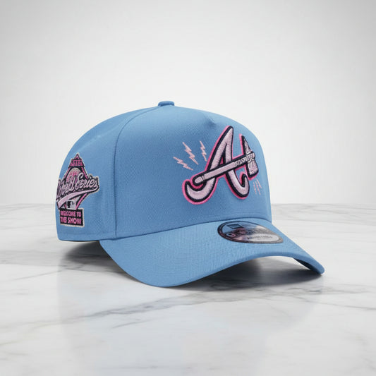 Atlanta Braves Sky Pink Prime Edition 9FORTY A-Frame Snapback