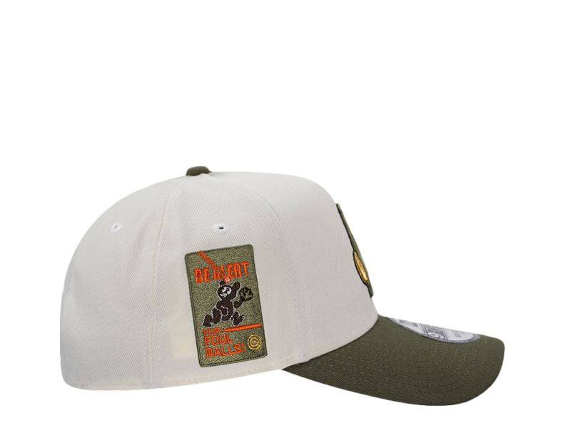 Chicago Cubs Be Alert Chrome Two Tone Edition 9FORTY A-Frame Snapback