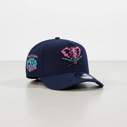 Oakland Athletics Coliseum Ocean Blue Prime Edition 9FORTY A-Frame Snapback