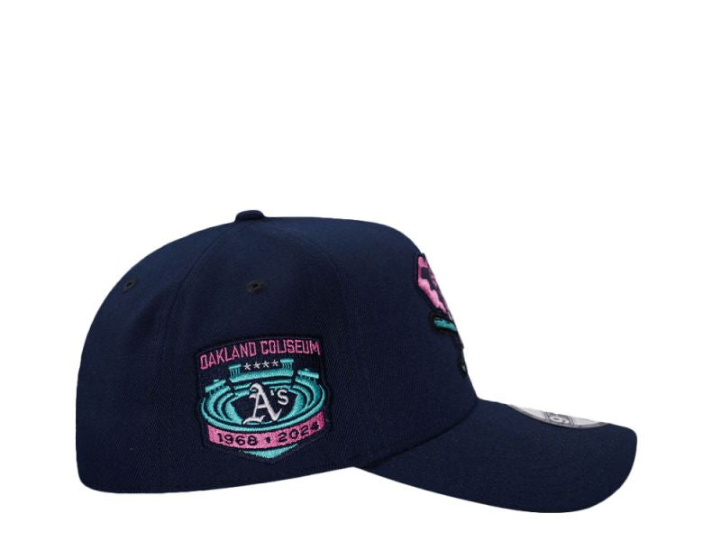 Oakland Athletics Coliseum Ocean Blue Prime Edition 9FORTY A-Frame Snapback