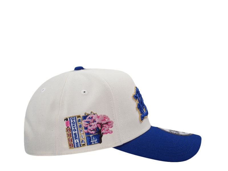 Los Angeles Dodgers Tokyo Series 2025 Kanji Chrome 9FORTY A-Frame Snapback