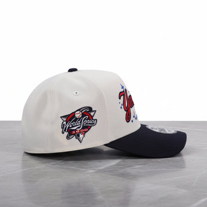 New York Yankees Chrome Two Tone Edition 9FORTY A-Frame Snapback