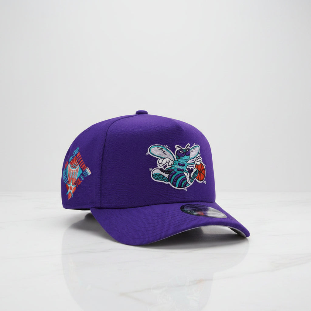 Charlotte Hornets All Star Game 1991 Purple Prime Edition 9FORTY A-Frame Snapback