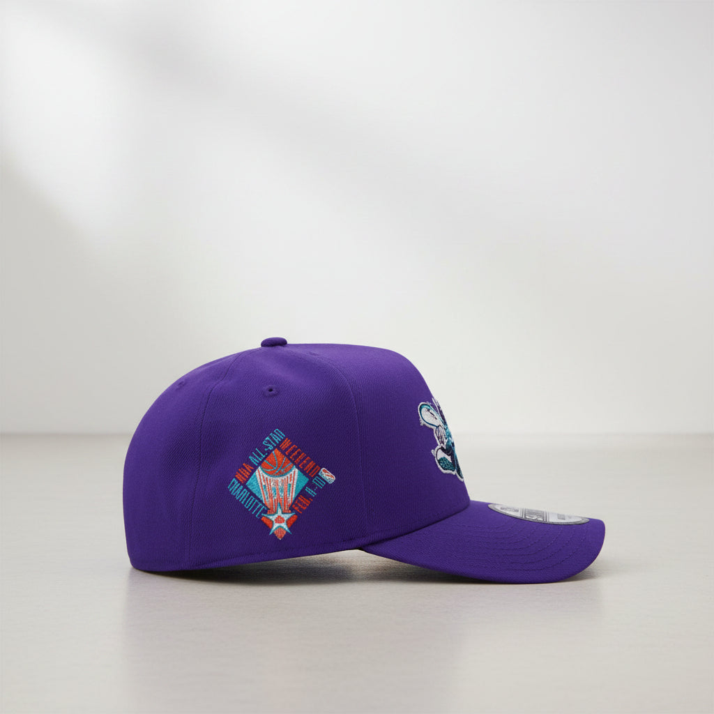Charlotte Hornets All Star Game 1991 Purple Prime Edition 9FORTY A-Frame Snapback