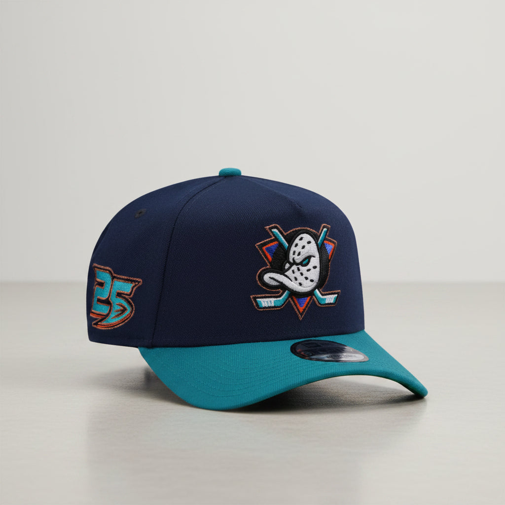 Anaheim Ducks Ocean Blue Two Tone Edition 9FORTY A-Frame Snapback