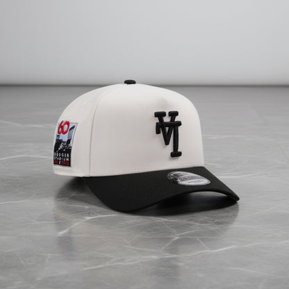 Los Angeles Dodgers Upside Down Chrome Two Tone Edition 9FORTY A-Frame Snapback