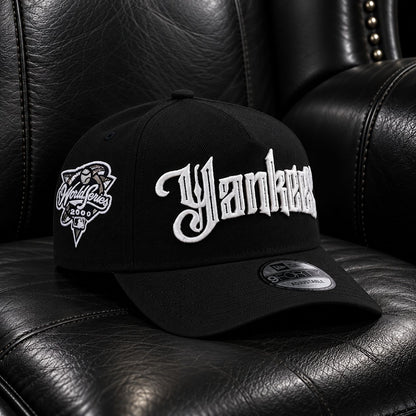 New York Yankees World Series 2000 Black Prime Edition 9FORTY A-Frame Snapback