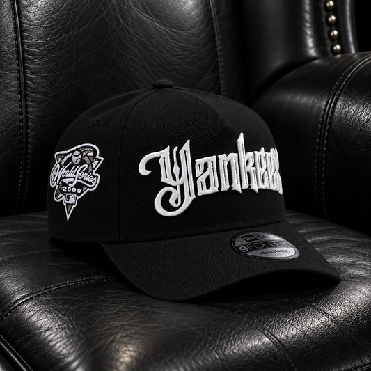 New York Yankees World Series 2000 Black Prime Edition 9FORTY A-Frame Snapback