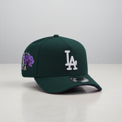 Los Angeles Dodgers Tokyo Series Dark Green 9FORTY A-Frame Snapback