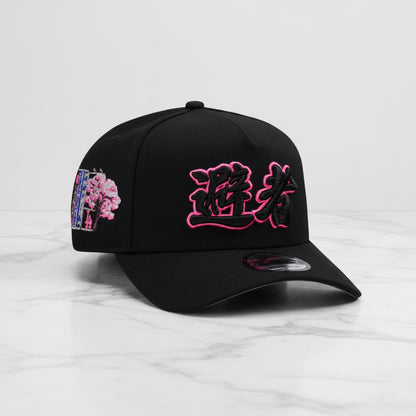Los Angeles Dodgers Tokyo Series Black Prime Edition 9FORTY A-Frame Snapback