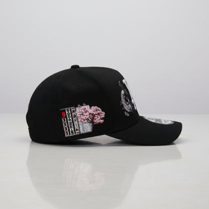 Los Angeles Dodgers Tokyo Series Koi Black Prime Edition 9FORTY A-Frame Snapback