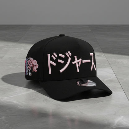 Los Angeles Dodgers Tokyo Series Black Prime Edition 9FORTY A-Frame Snapback