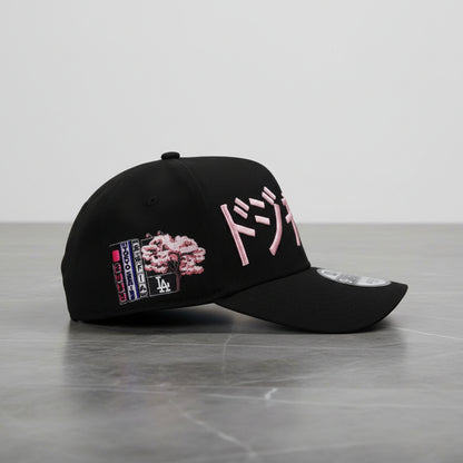 Los Angeles Dodgers Tokyo Series Black Prime Edition 9FORTY A-Frame Snapback